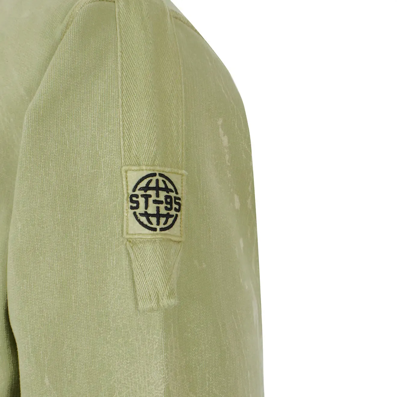 Clothing St95 Men ST95 Oversized Plaster Crew Sweat Light Green