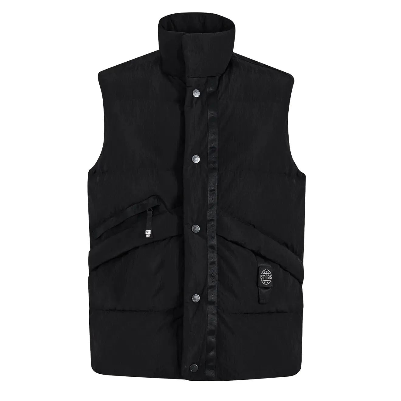 Clothing St95 Men ST95 Puffer Vest Black