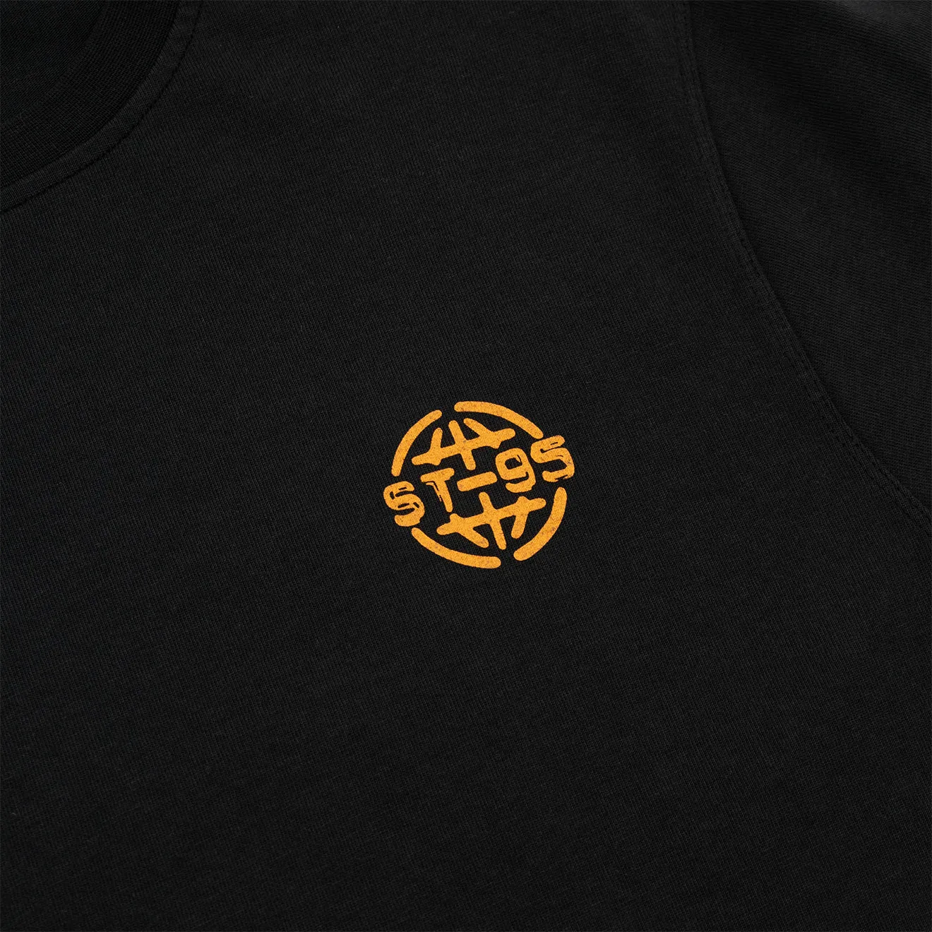 Clothing St95 Men ST95 SS Etichetta Tee Black