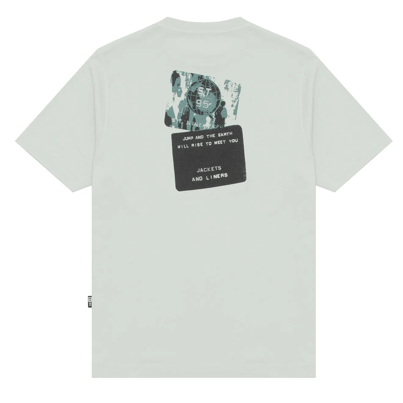 Clothing St95 Men ST95 SS Etichetta Tee Off White