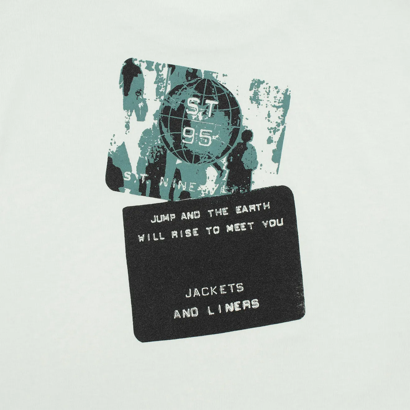 Clothing St95 Men ST95 SS Etichetta Tee Off White