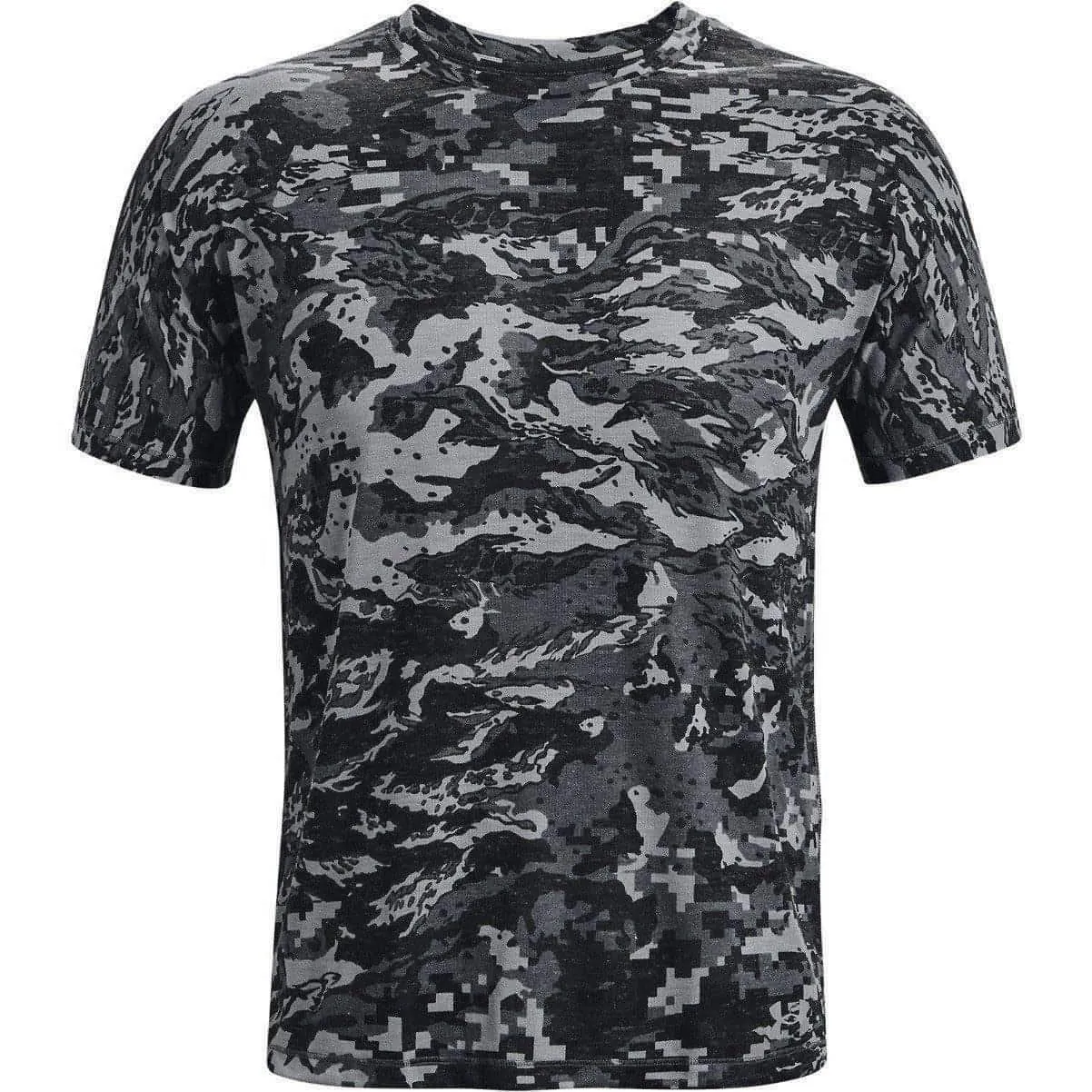 Clothing Under Armour  Men Under Armour Breeze Short Sleeve Mens Running Top - Grey