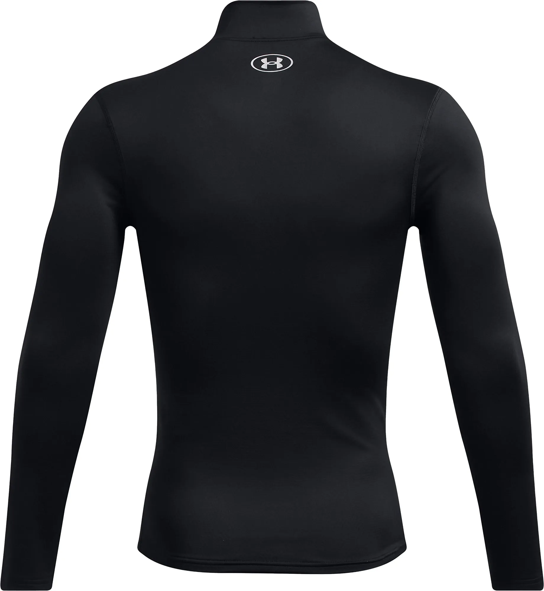 Clothing Under Armour  Men Under Armour ColdGear Elite Compression Mock Long Sleeve Mens Running Top - Black