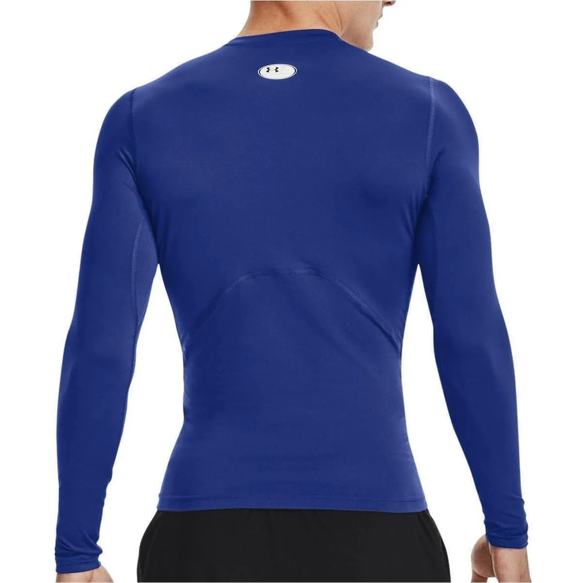 Clothing Under Armour  Men Under Armour HeatGear Armour Long Sleeve Mens Compression Top - Blue
