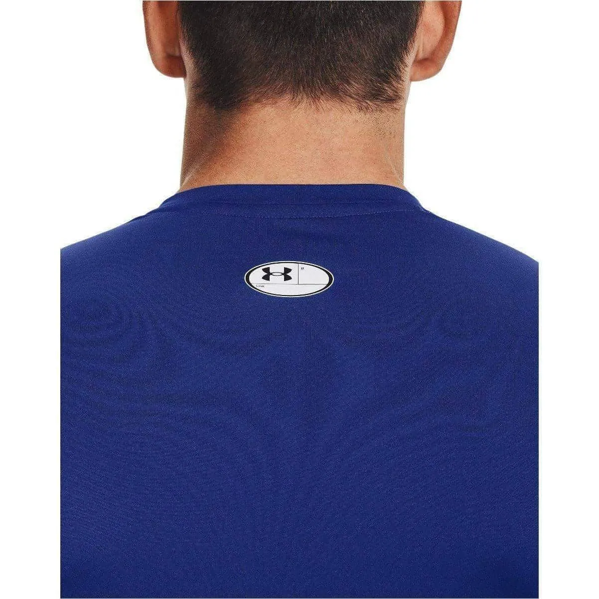 Clothing Under Armour  Men Under Armour HeatGear Armour Long Sleeve Mens Compression Top - Blue