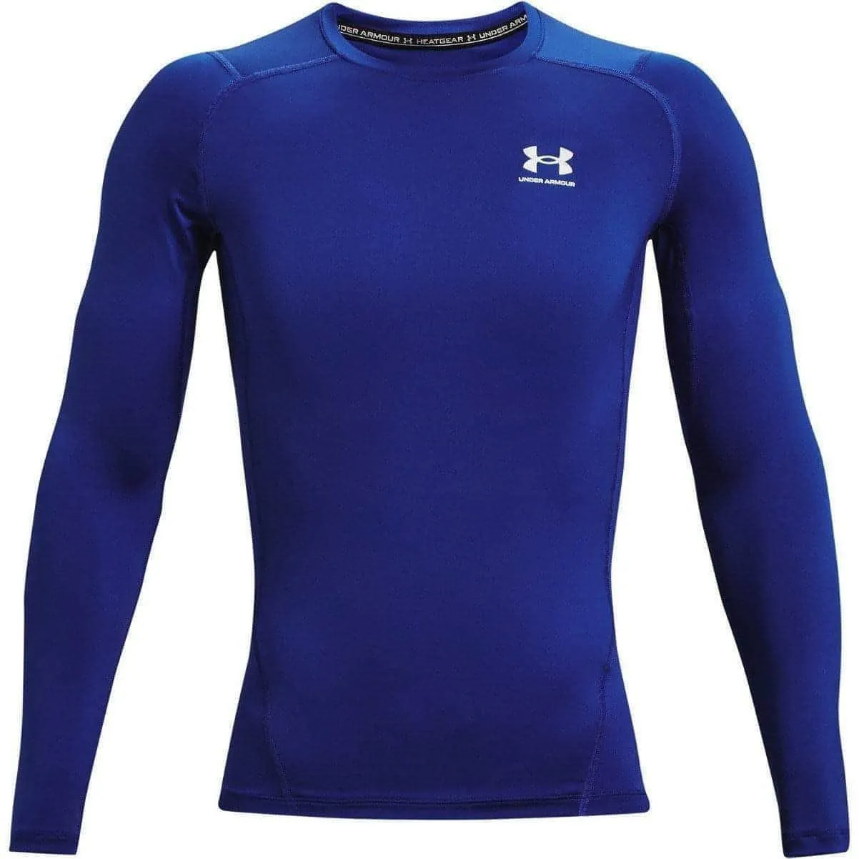 Clothing Under Armour  Men Under Armour HeatGear Armour Long Sleeve Mens Compression Top - Blue