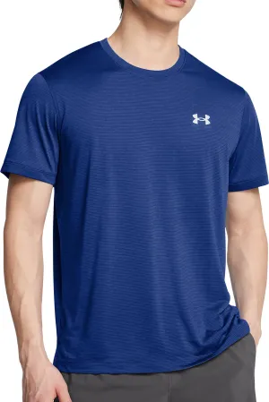 Clothing Under Armour  Men Under Armour Launch Short Sleeve Mens Running Top - Blue