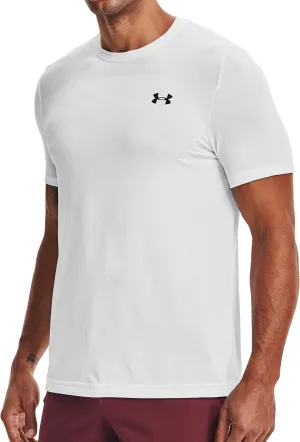 Clothing Under Armour  Men Under Armour Seamless Short Sleeve Mens Training Top - White