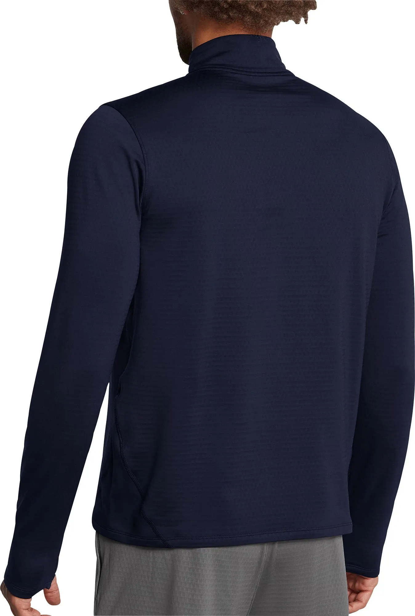 Clothing Under Armour  Men Under Armour Vanish Cold Weather Half Zip Long Sleeve Mens Running Top - Blue