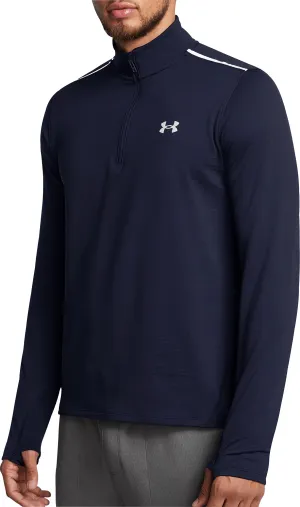 Clothing Under Armour  Men Under Armour Vanish Cold Weather Half Zip Long Sleeve Mens Running Top - Blue