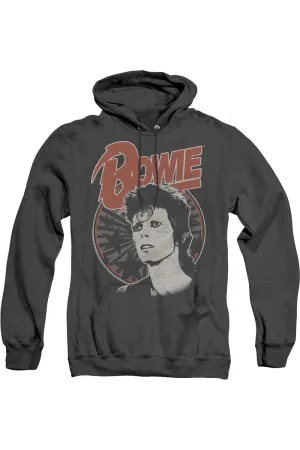 David Bowie Space Oddity Adult Heather Hoodie