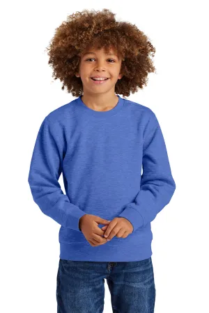 District Youth V.I.T. Fleece Crewneck Sweatshirt - Royal Blue Frost