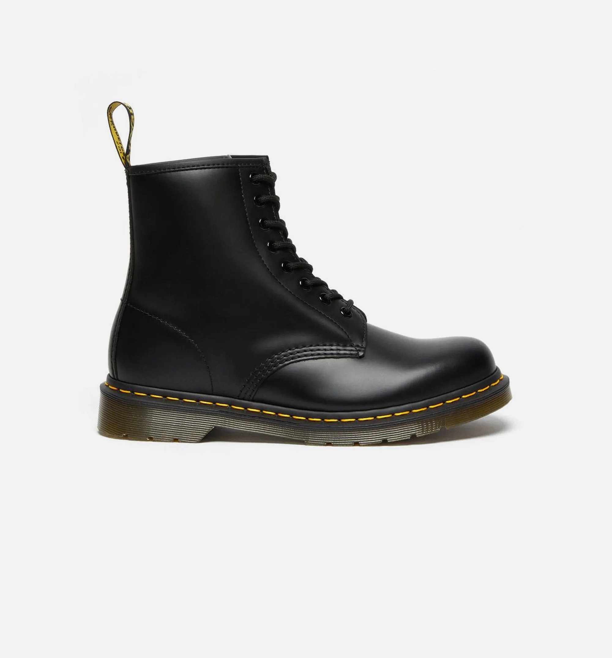 Dr Martens Shoes 1460 Smooth Leather Lace Up Mens Boots - Black