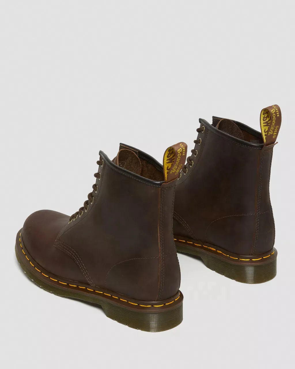 Dr Martens Shoes Mens 1460 Gaucho Crazy Horse Boots in Gaucho