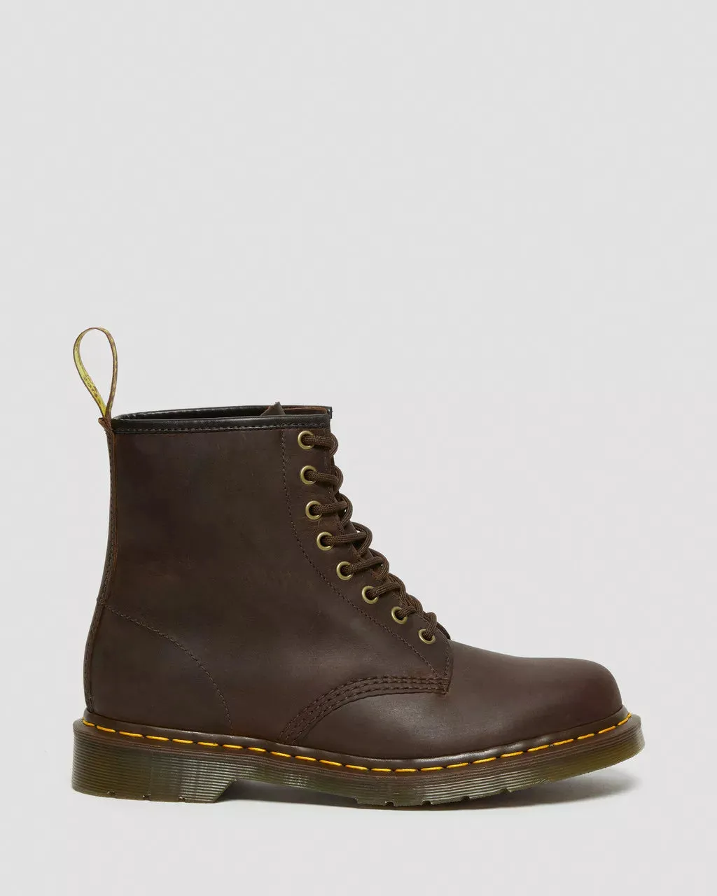 Dr Martens Shoes Mens 1460 Gaucho Crazy Horse Boots in Gaucho