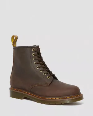 Dr Martens Shoes Mens 1460 Gaucho Crazy Horse Boots in Gaucho
