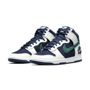Dunk Hi Premium College Navy Noble Green Nike Dunk