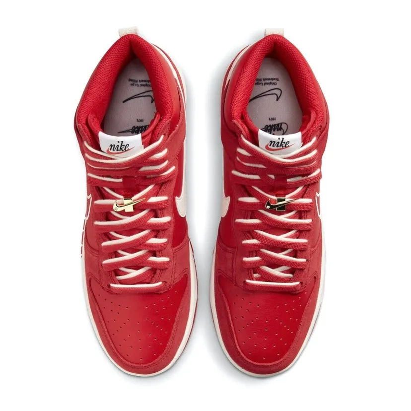 Dunk High First Use Red By Nike Nike Dunk