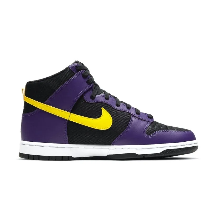Dunk High Lakers Embroidery Lakers Nike Dunk