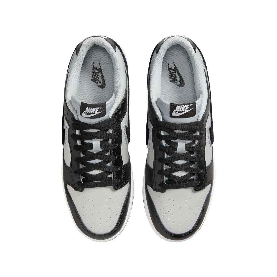 Dunk Low Chenille Swoosh Black Grey White Nike Dunk