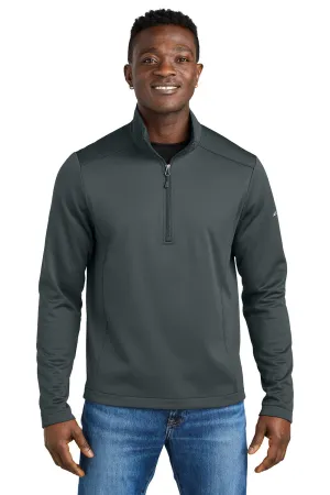 Eddie Bauer Mens Smooth Fleece 1/4 Zip Sweatshirt - Iron Gate Grey
