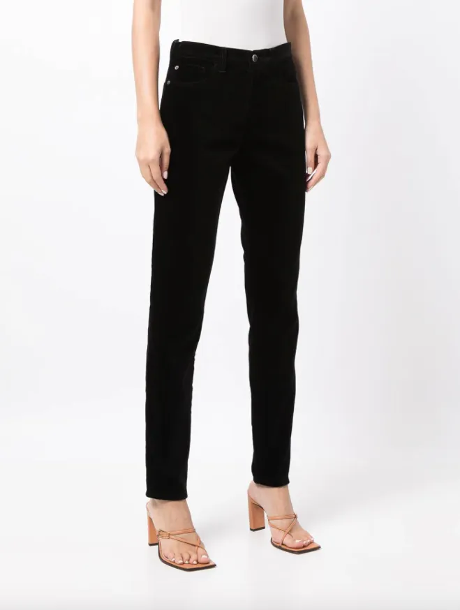 Emporio Armani slim-cut mid-rise jeans