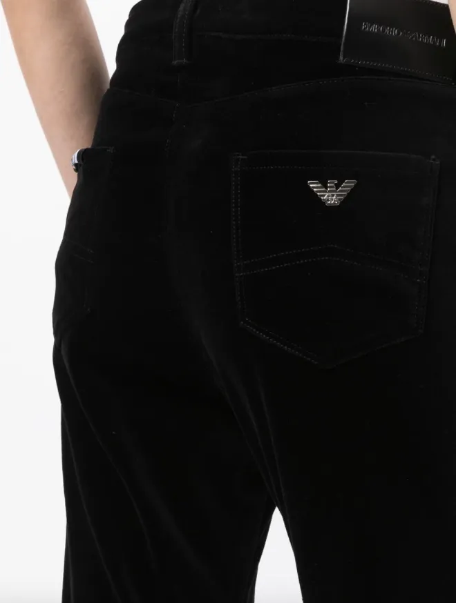 Emporio Armani slim-cut mid-rise jeans