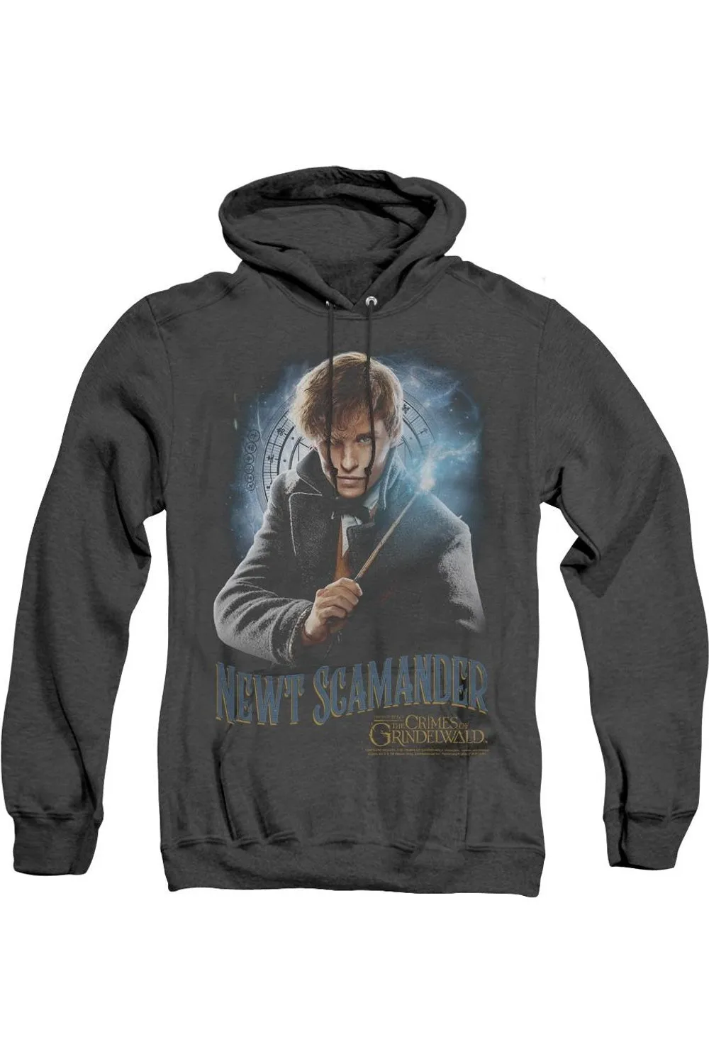Fantastic Beasts 2 Scamander Monogram Adult Heather Hoodie / Hooded Sweatshirt
