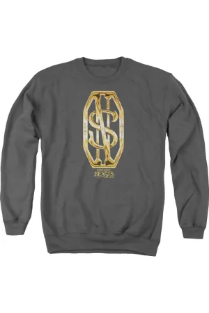 Fantastic Beasts Scamander Monogram Adult Crewneck Sweatshirt