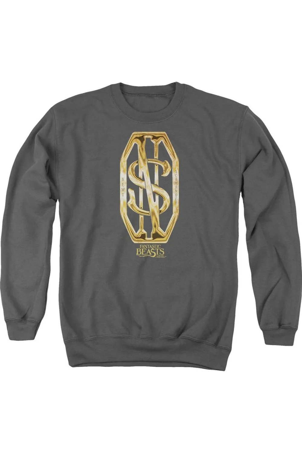 Fantastic Beasts Scamander Monogram Adult Crewneck Sweatshirt