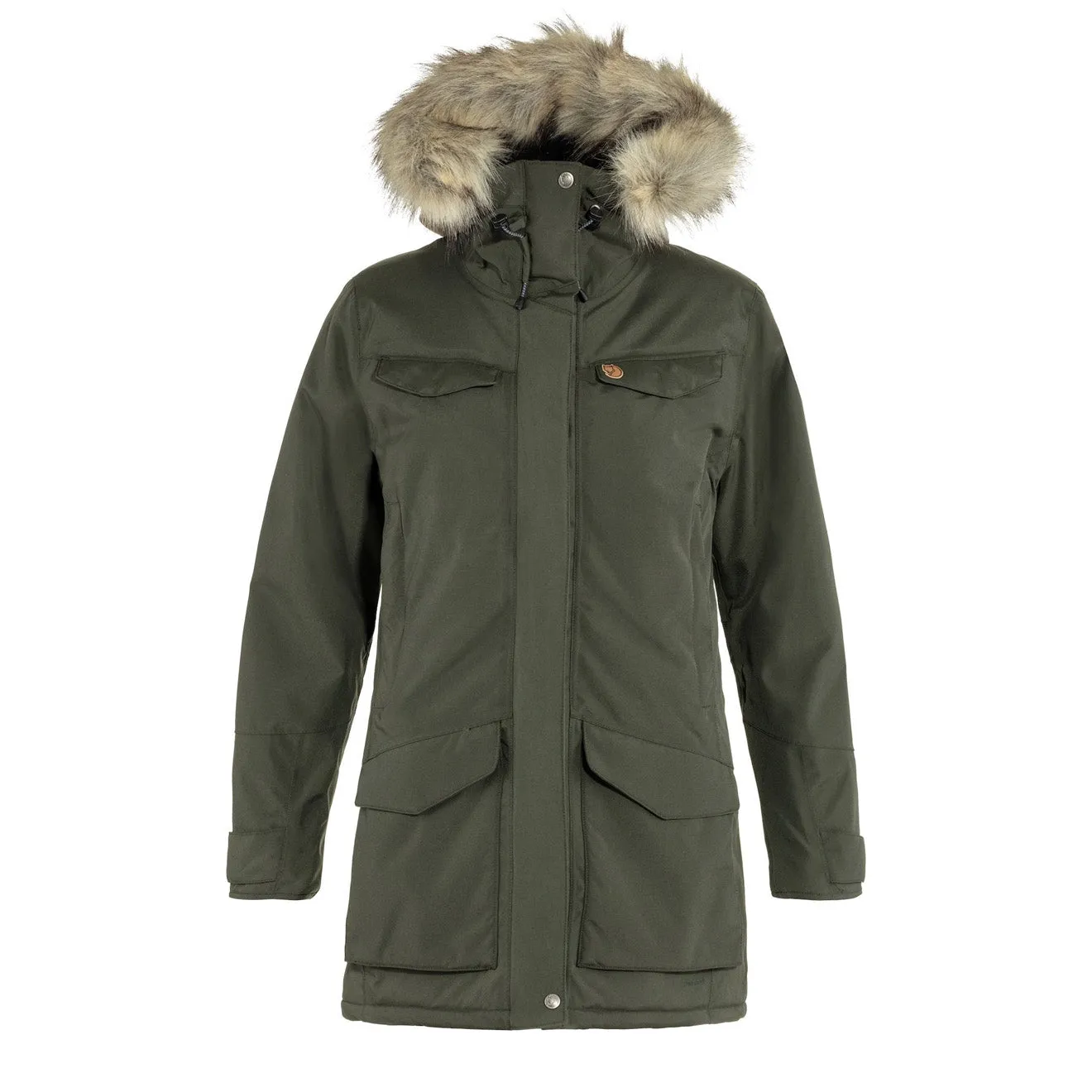 Fjallraven Womens Nuuk Parka Deep Forest