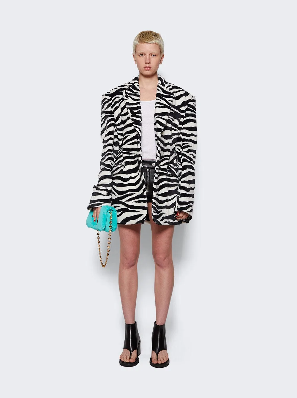 Fleece Hourglass Tailored Jacket
