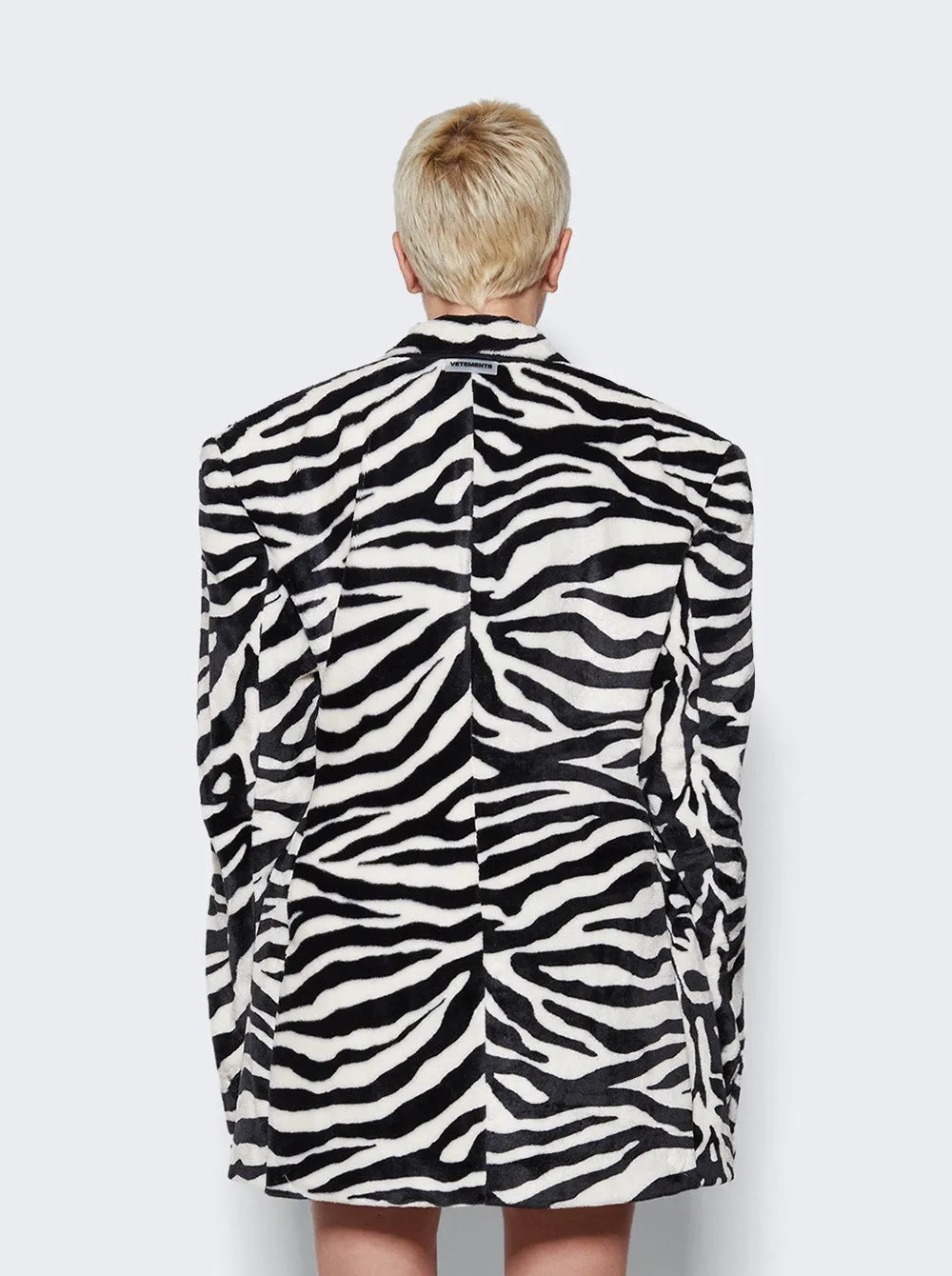 Fleece Hourglass Tailored Jacket
