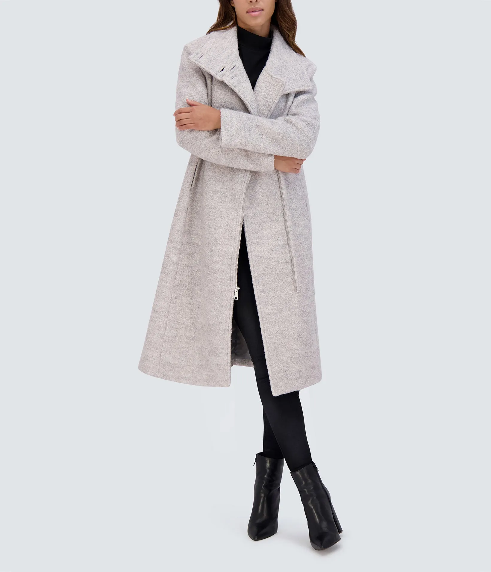 Geller Textured Wool Coat