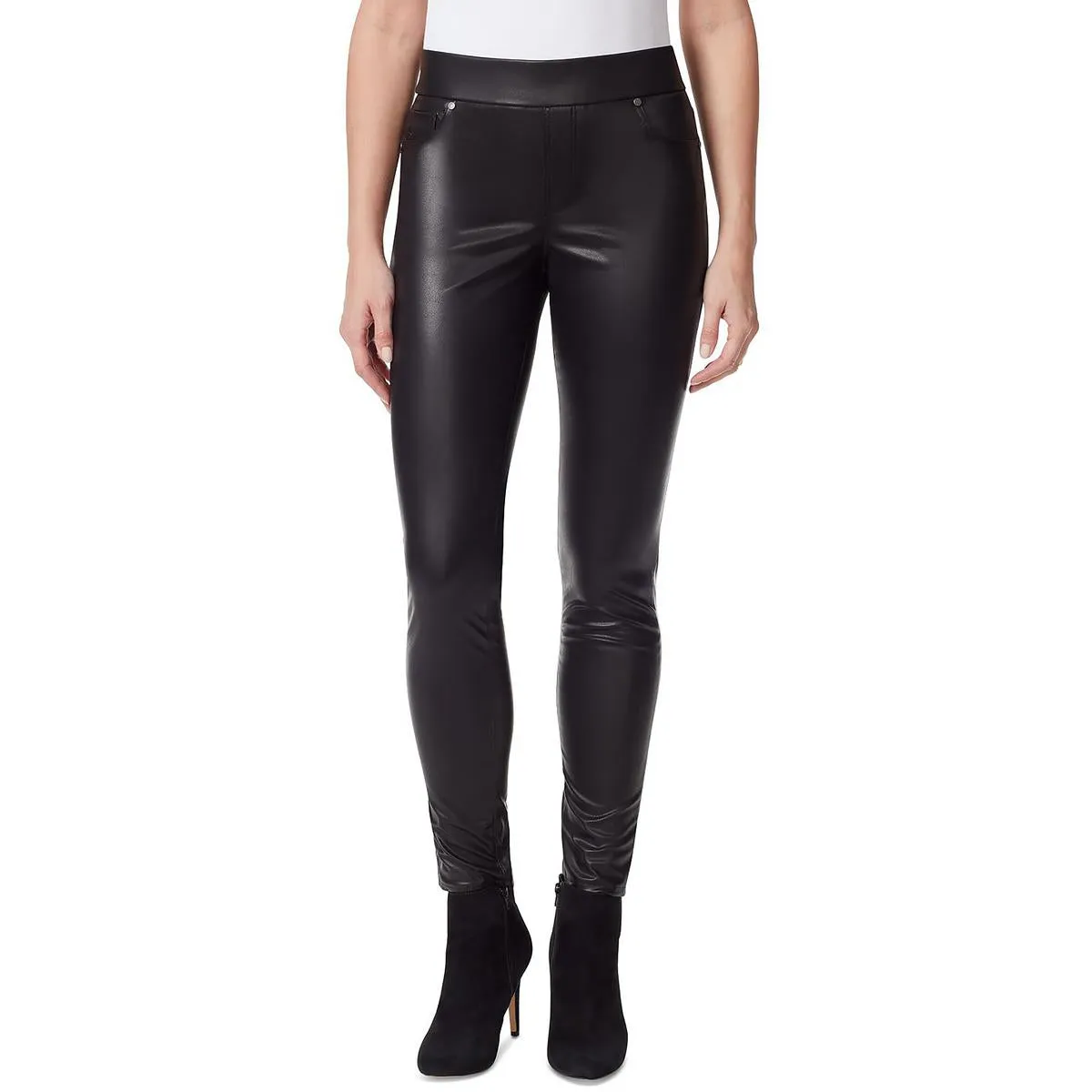 Gloria Vanderbilt Womens Avery Stretch Pull On Skinny Jeans