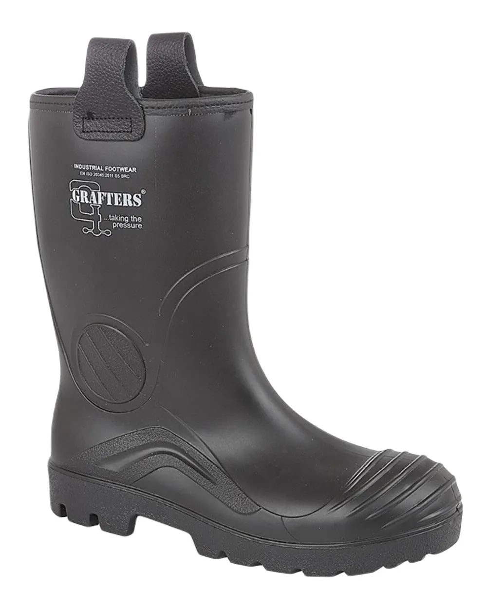 Grafters Full Safety Waterproof Rigger Boots Grafters Shoes