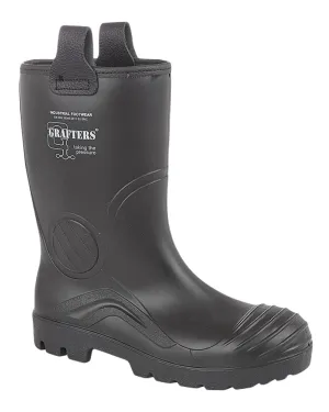 Grafters Full Safety Waterproof Rigger Boots Grafters Shoes
