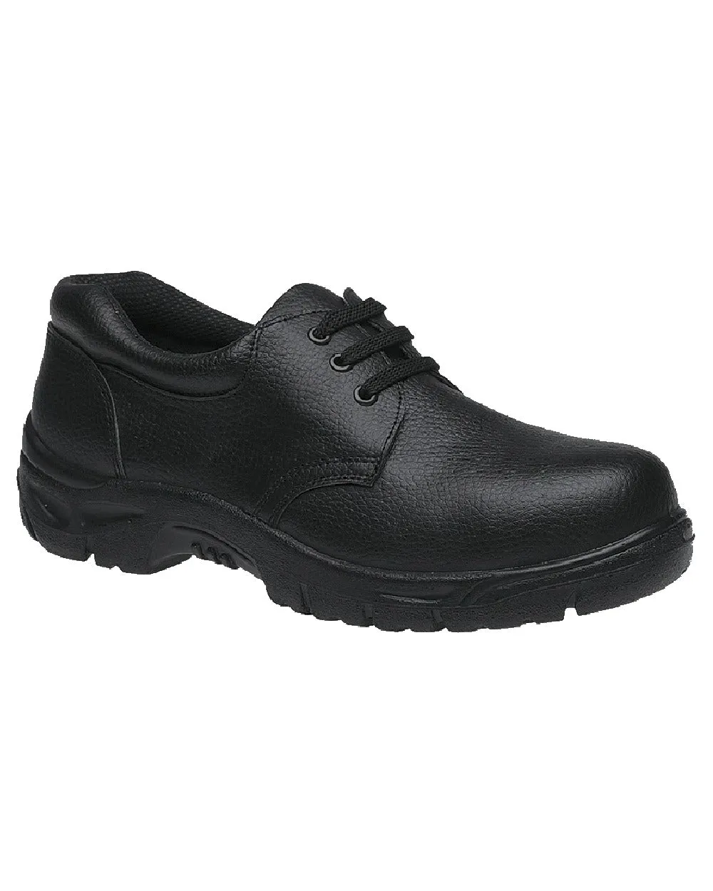 Grafters Grain Leather 3 Eye Safety Shoes Grafters Shoes