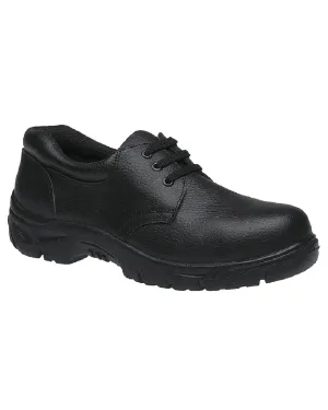 Grafters Grain Leather 3 Eye Safety Shoes Grafters Shoes