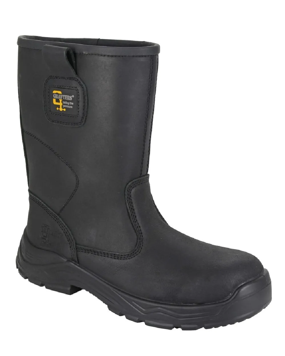 Grafters Mens Waterproof Safety Rigger Boots Grafters Shoes