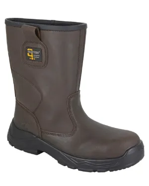 Grafters Mens Waterproof Safety Rigger Boots Grafters Shoes
