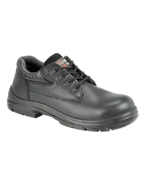 Grafters Super Wide EEEE Fitting 4 Eyelet Safety Shoes Grafters Shoes