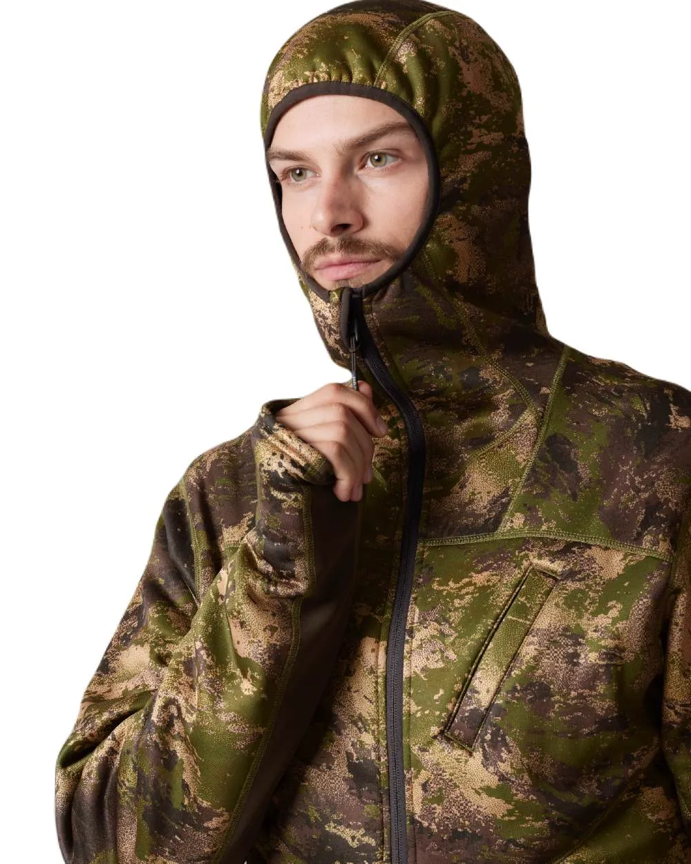 Harkila Deer Stalker Camo Fleece Hoodie Harkila