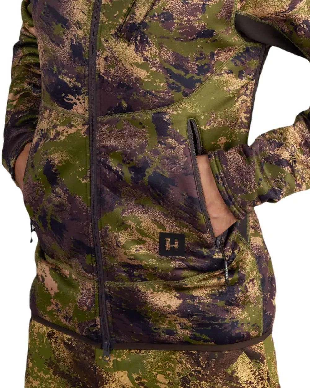 Harkila Deer Stalker Camo Fleece Hoodie Harkila