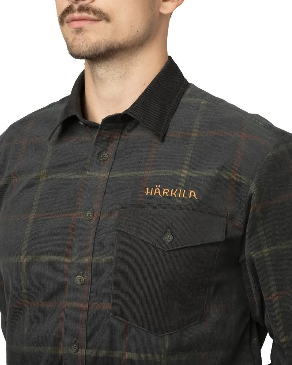 Harkila Kaldfjord Corduroy Check Shirt Harkila