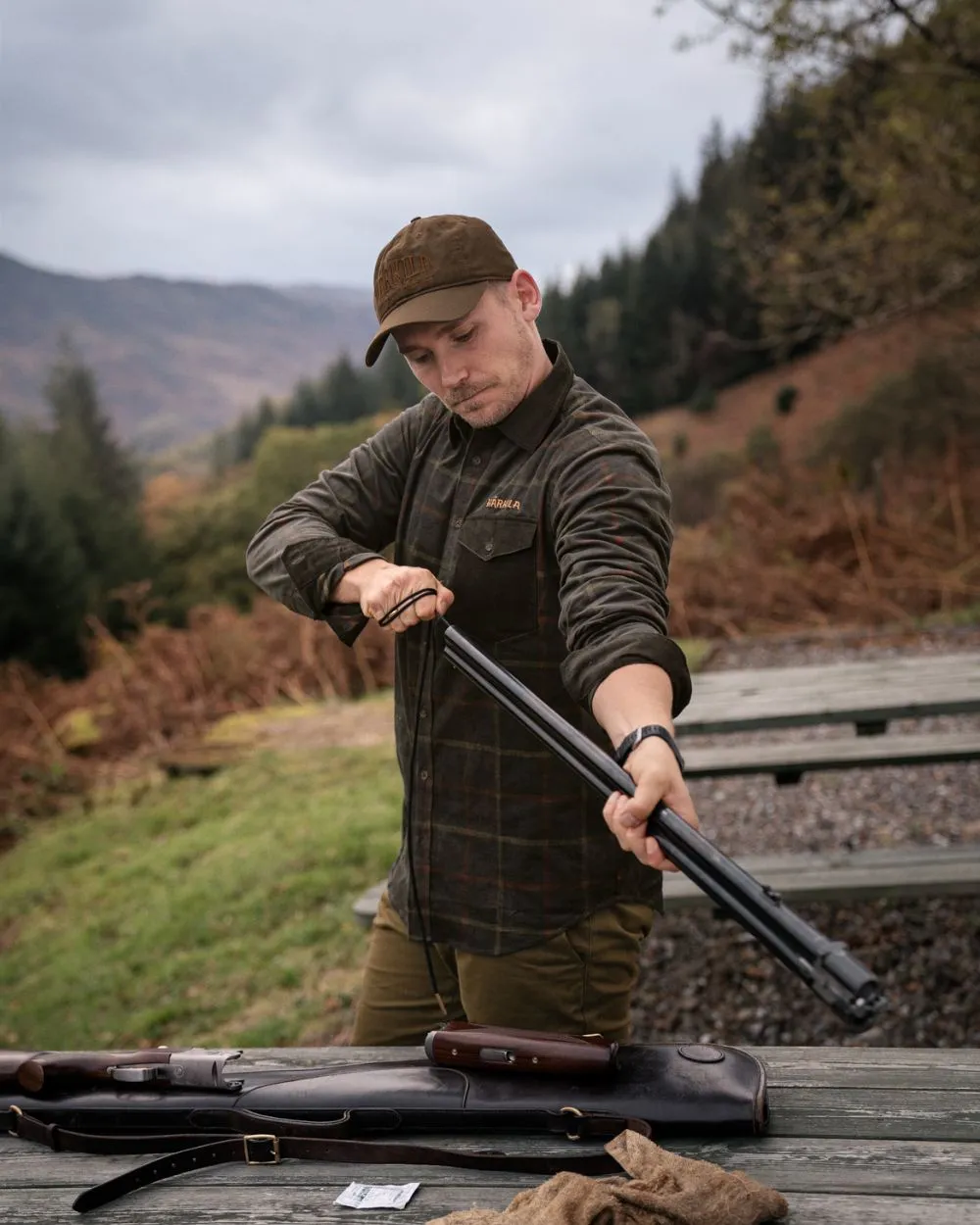 Harkila Kaldfjord Corduroy Check Shirt Harkila