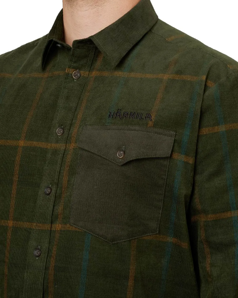 Harkila Kaldfjord Corduroy Check Shirt Harkila
