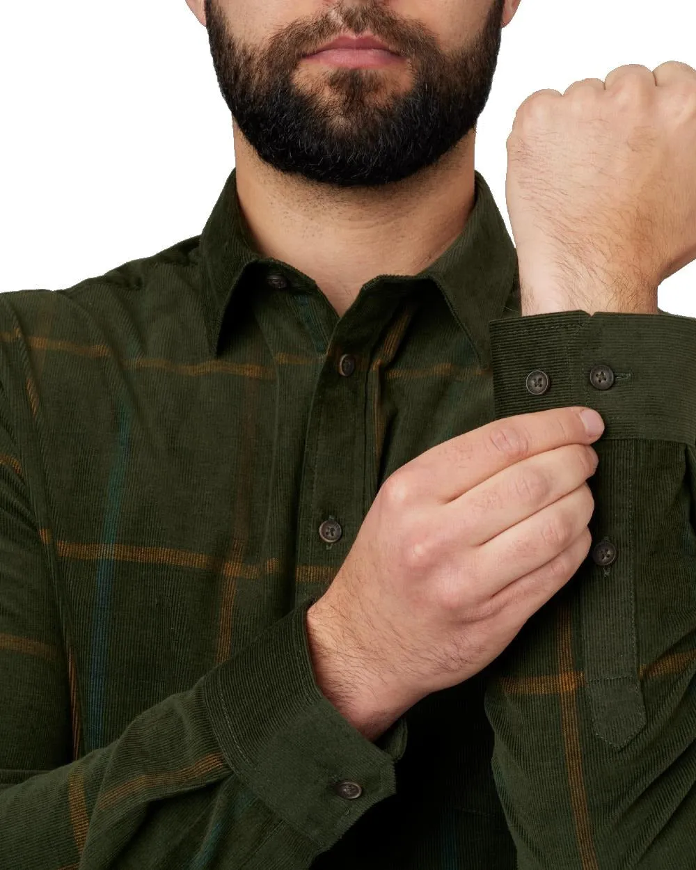 Harkila Kaldfjord Corduroy Check Shirt Harkila