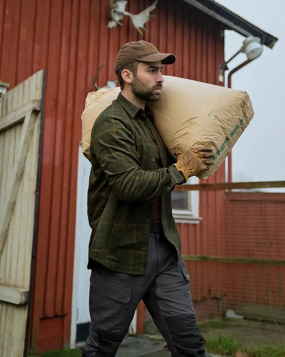 Harkila Kaldfjord Corduroy Check Shirt Harkila