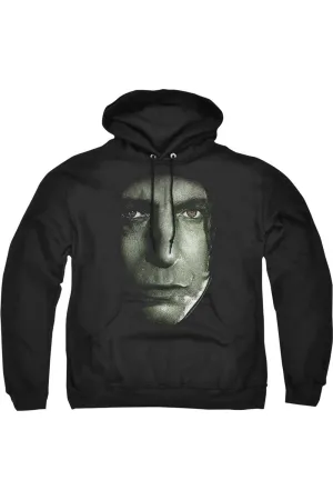Harry Potter Snape Head Adult Pull Over Hoodie / Hooded Sweatshirt